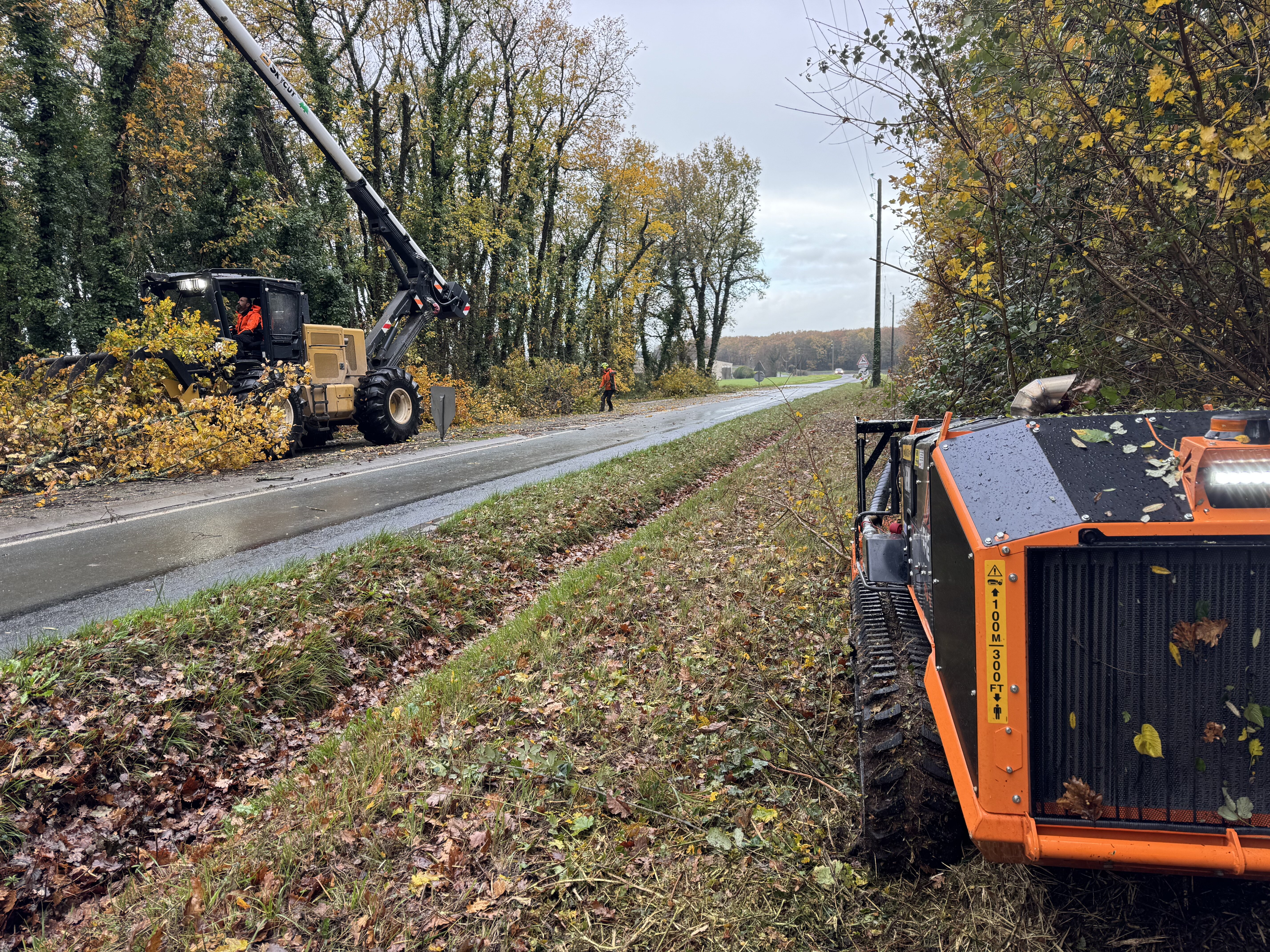 Débroussaillage et broyage de végétation par la SARL BERGER en Charente-Maritime