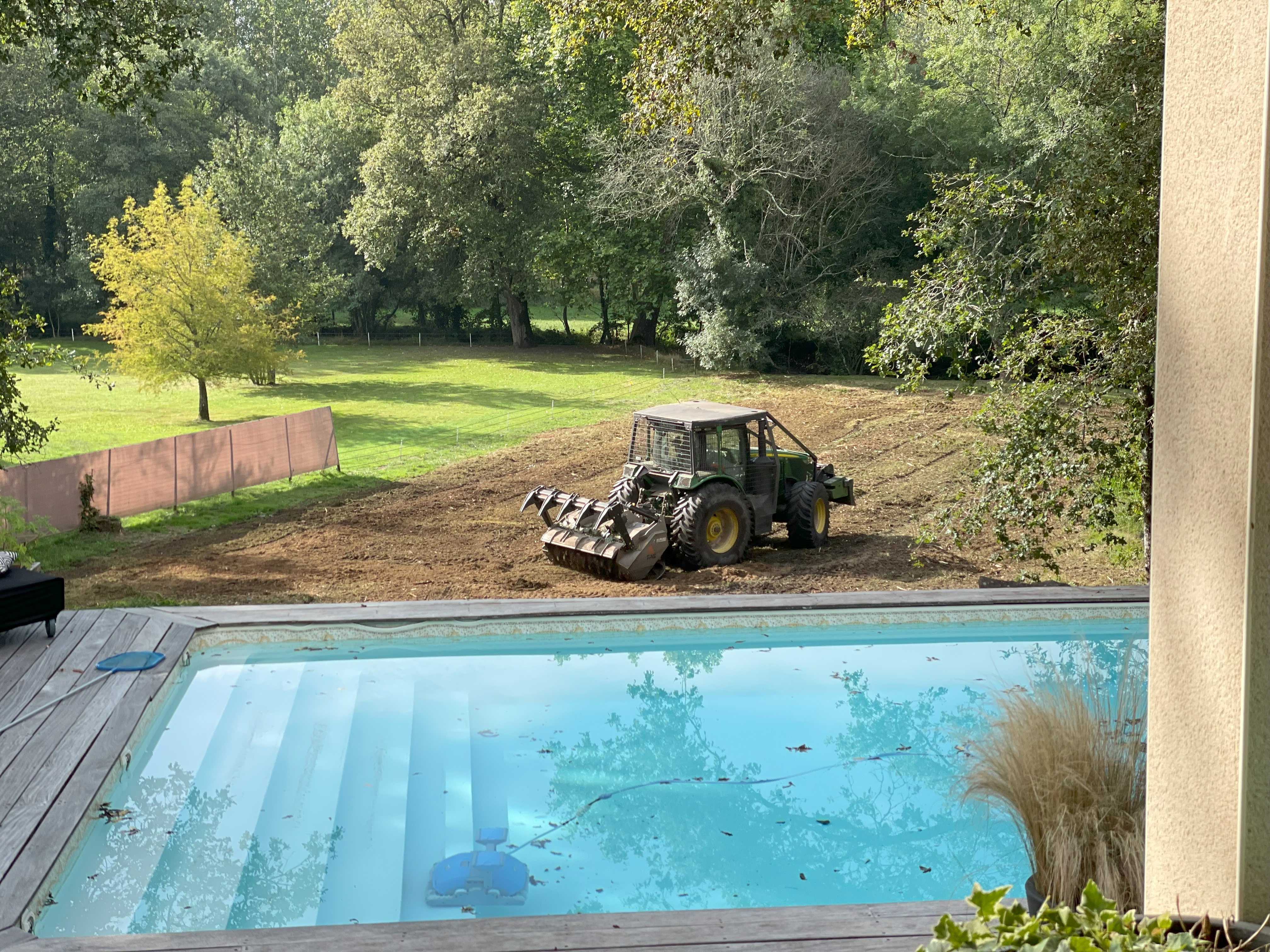 Broyage et préparation de terrain par la SARL BERGER en Charente-Maritime