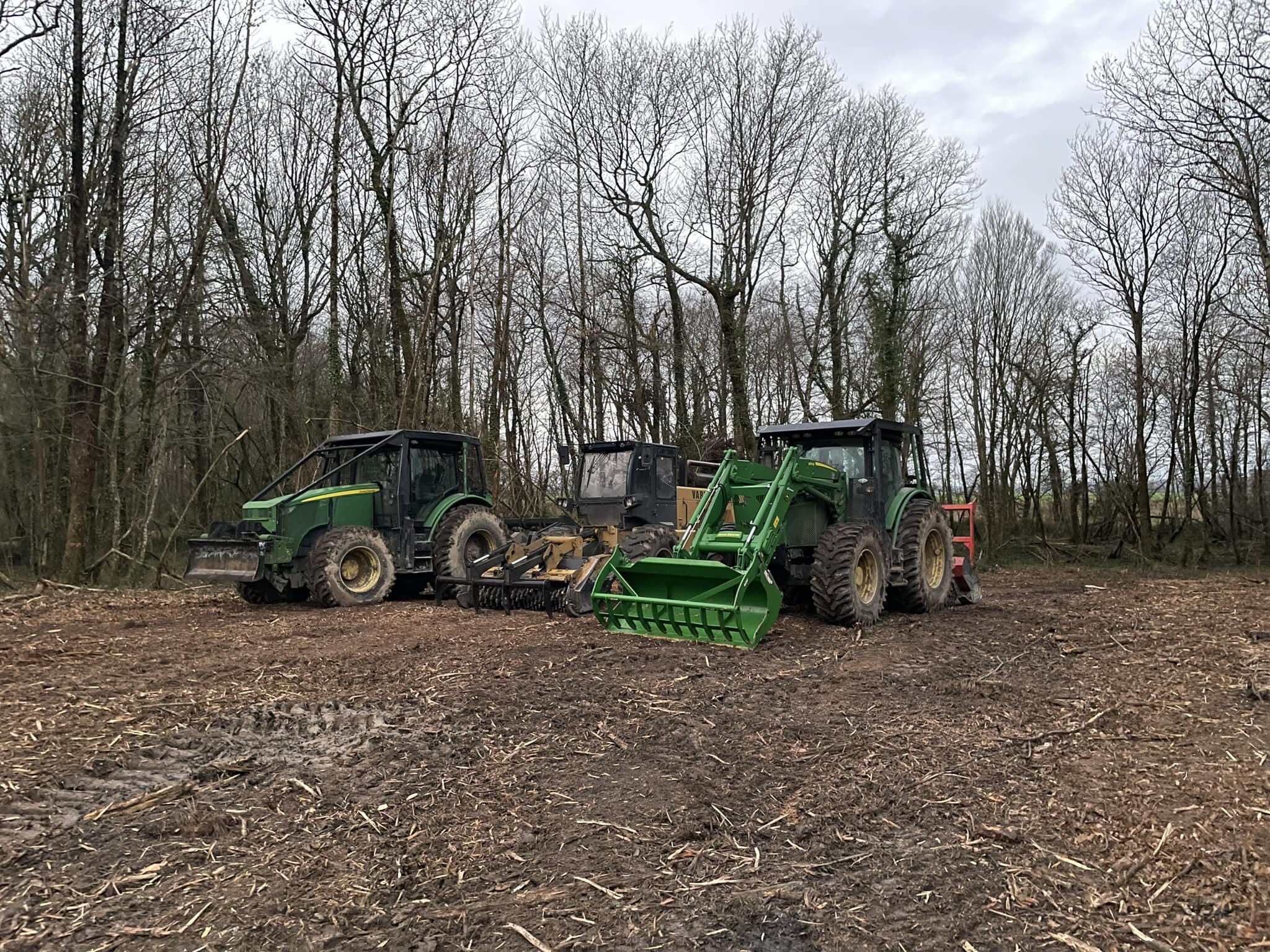 Broyage et préparation de terrain par la SARL BERGER en Charente-Maritime